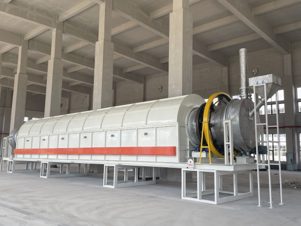 名稱:焙燒環保吸附劑,規格:?1.5x18米電加熱自動控溫